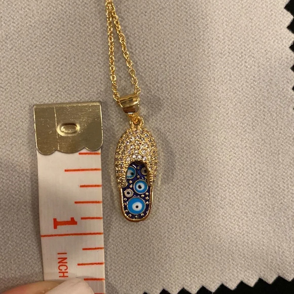 🧿Necklace with lucky charm evil eye pendant🧿 - Picture 5 of 5